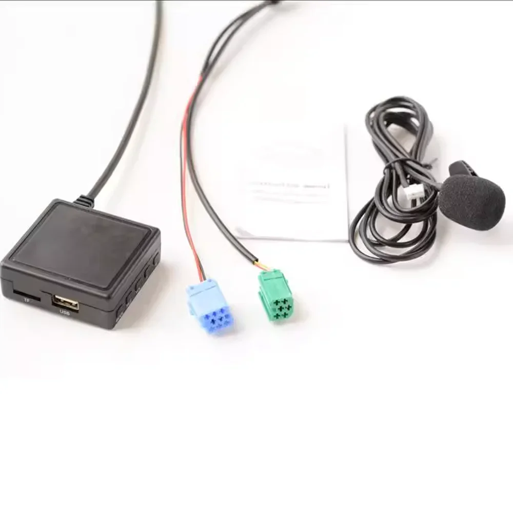 

1Set Update List Radio AUX Audio Bluetooth Wireless Input with Microphone Bluetooth Hands Free For Renault 2005-2011
