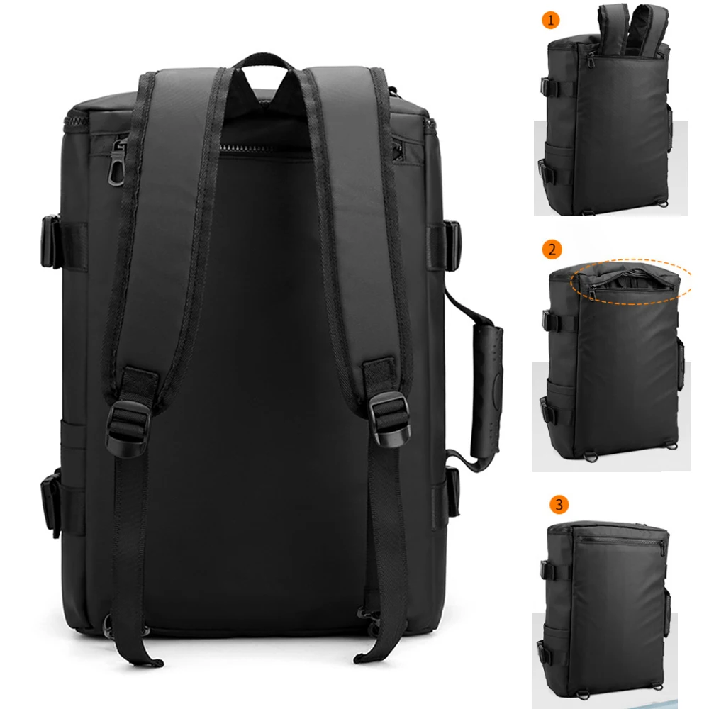 Mochila grande para ordenador portátil de 15,6 pulgadas, Mochila de viaje multifuncional para hombre, Mochila de negocios para hombre, Mochila impermeable para oficina XA85C