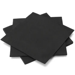 2pcs 3/5/10 mm Black EVA High Density Closed Cell Foam Sheet Acoustic Sheet 150x150mm/200x200mm