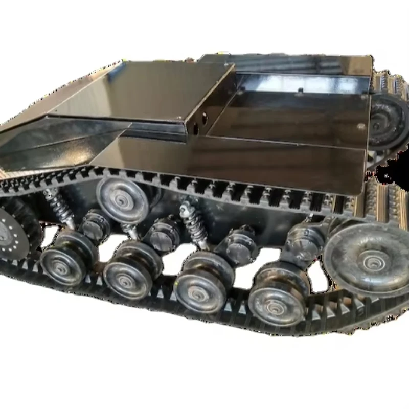 

Rubber Crawler Chassis Unique Suspension Design, Off-road Preferred Crawler Chassis