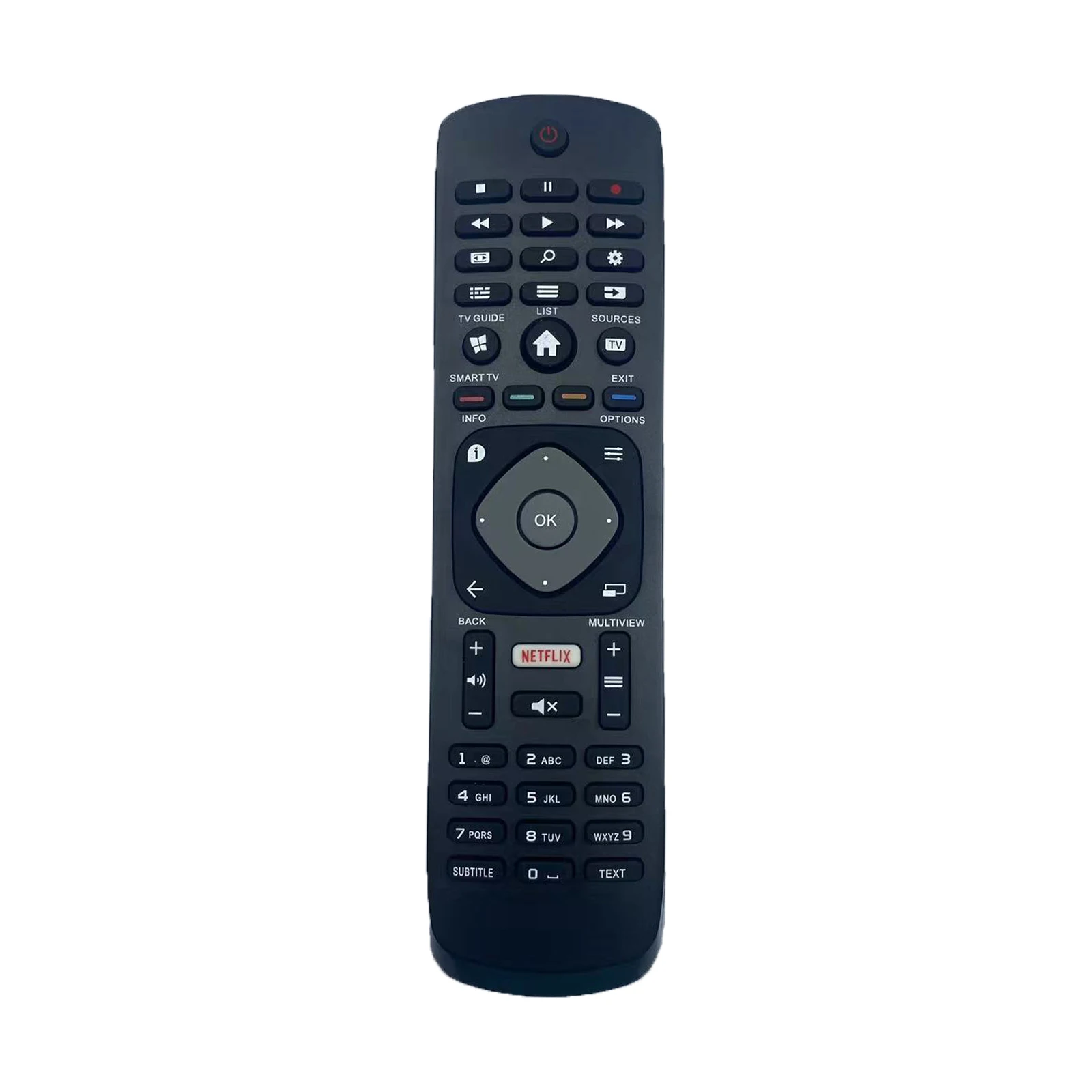 

New Replacement Remote Control for Philips TV with Netflix HOF16H303GPD24 398GR08B Philips TV Remote Control