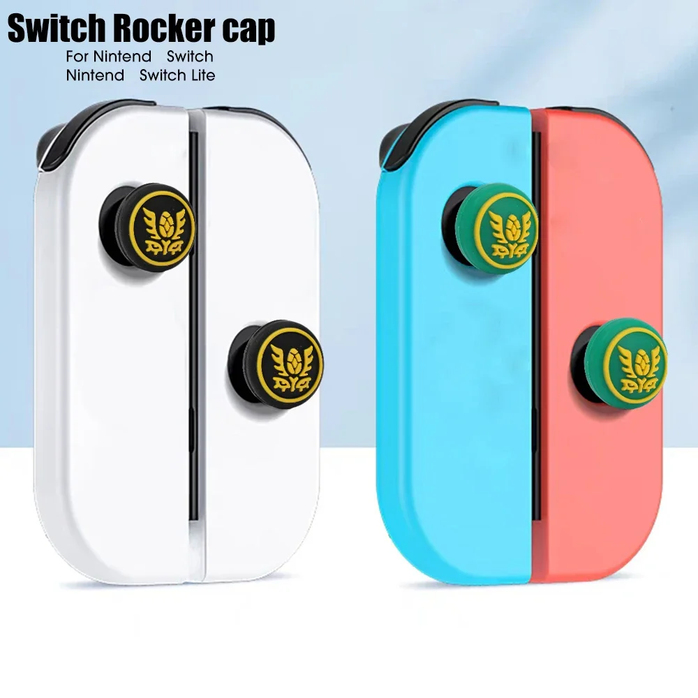 Thumb Stick Grip Caps For Nintend Switch/Switch Lite Silicone Non-slip Button Cover Controller Joystick Cap Case Protection