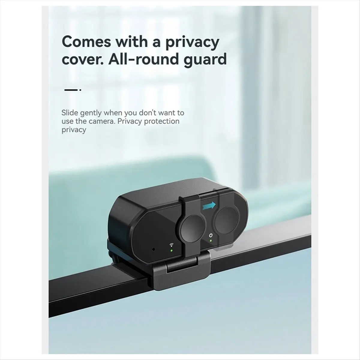 كاميرا ويب عالية الدقة 1080 بكسل للكمبيوتر المحمول والتركيز التلقائي كاميرا ويب بث مباشر مرنة مع ميكروفون للبث المباشر لمكالمات الفيديو 1080 بكسل #1