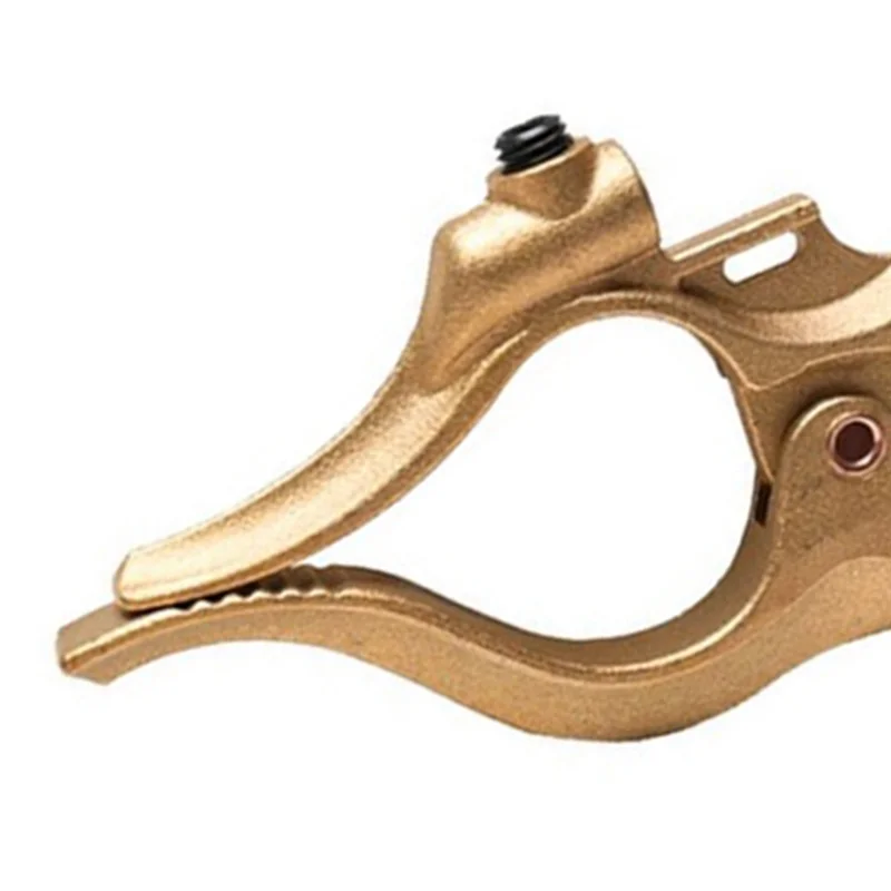 A93E-para máquina de soldadura Compatible con abrazadera de tierra estilo T de alta resistencia 500A cobre lleno para diseño de soldadura con resorte