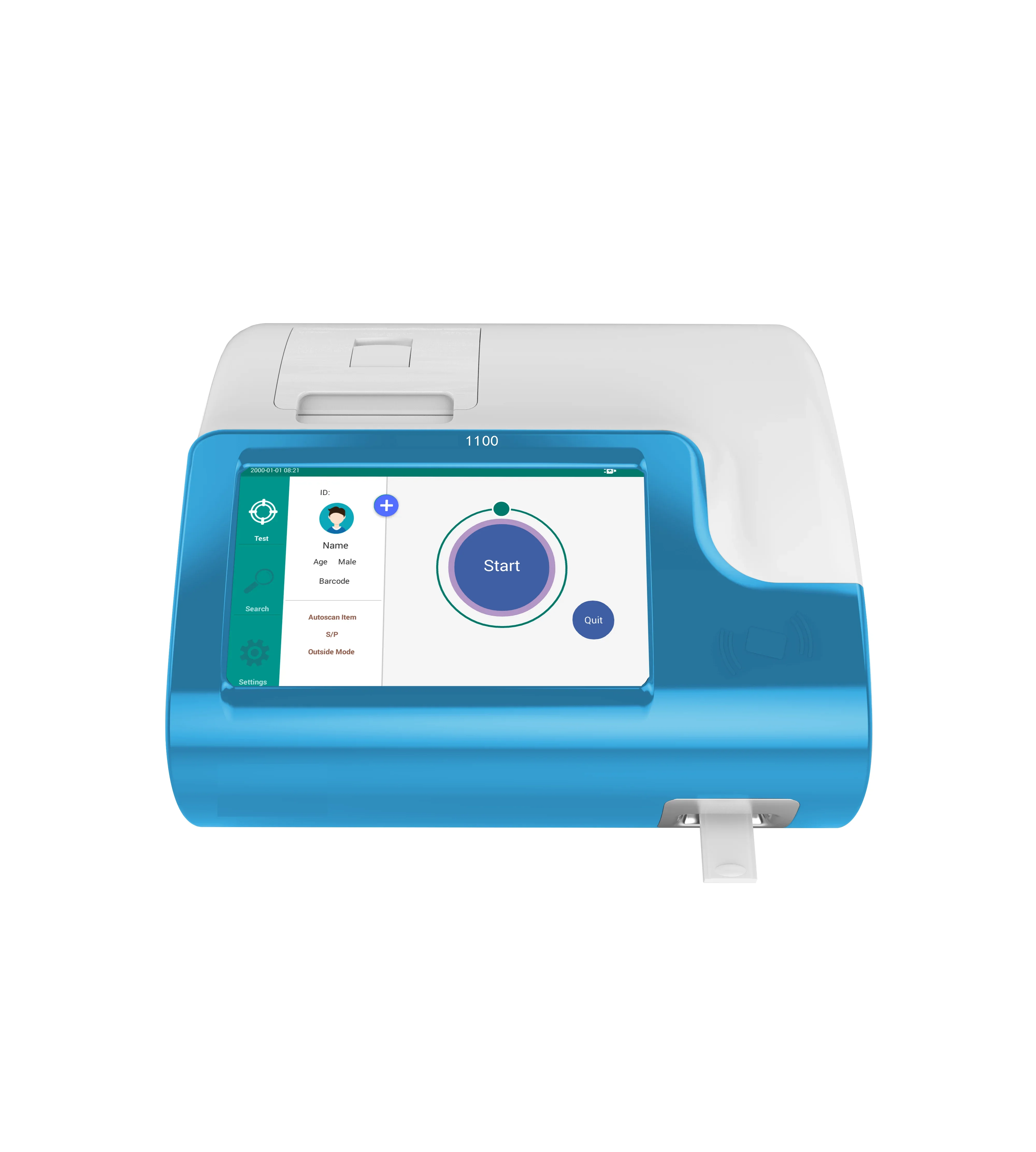 

Portable Multiple Channels Immunoassay Test Analyzer Clinical Analytical Instrument POCT Analyzer