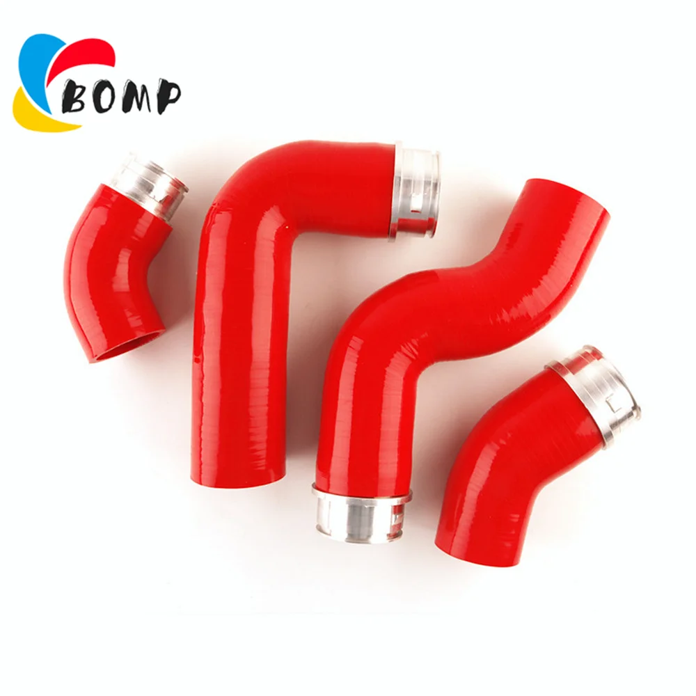 

Fit VW Golf GTI MK5 MKV/AUDI A3 8P FSI 2.0T Silicone Turbo Intercooler Hose（4pcs）