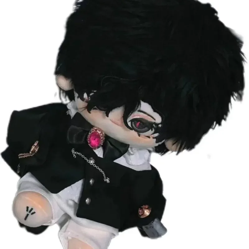

Stuffed 20cm Lord of Mysteries Amon Cosplay Cute Plush Doll Toys for Kids With Skeleton Baby Dress-up Birthday Gifts