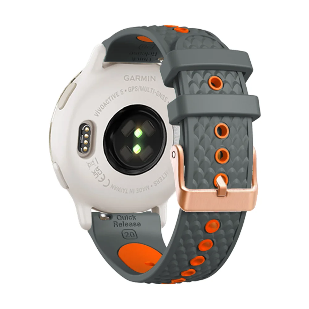 Forerunner 165 Musica Astuto Della Vigilanza Del Braccialetto Della Cinghia Per Garmin Venu 2 Plus SQ 2 Forerunner 245 645 570 42 MILLIMETRI Del Silicone 20 millimetri Braccialetti