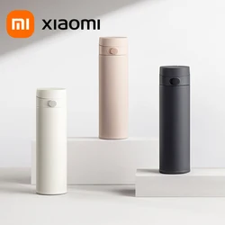 Xiaomi Mijia Thermos Cup 2 flip Version MJTGB01PL 480ml Automatic Lock Design 316 Stainless Steel Liner 6 Hours Keep Warm