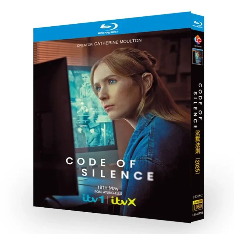 Blu-ray Ultra HD American Drama Law of Silence BD Disc Boxed Chinese and English Traditional Subtitles