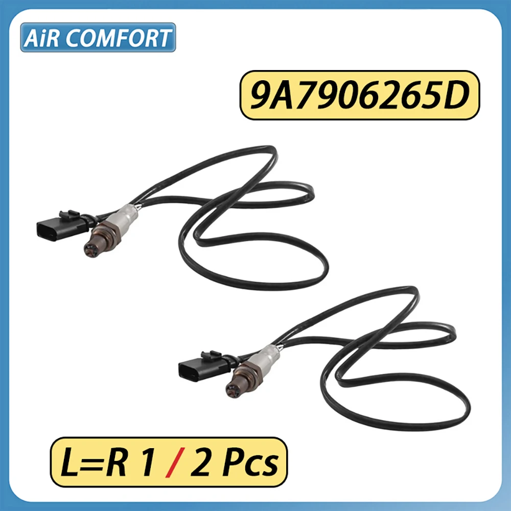 1/2 piezas 9A7906265D 9A790626551 Sensor de oxígeno trasero después del convertidor catalítico para Porsche Panamera (971) Cayenne (9Y0) VIN