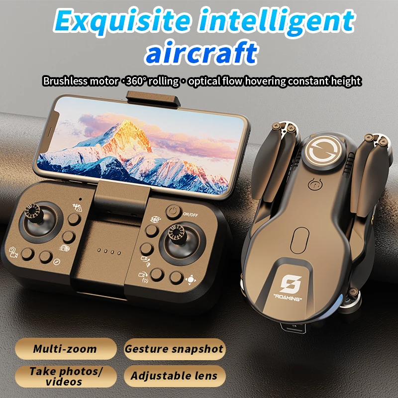 HD 8K Professional Drones with GPS Camera -XS8 Foldable FPV Hexacopter 5G WiFi Auto Return Obstacle Avoidance RC Aircraft Toys