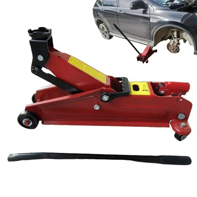 Cric Hydraulique 3 Tonnes Alca - Hauteur De Levage 19,5-38 Cm, Pour Voiture Et SUV