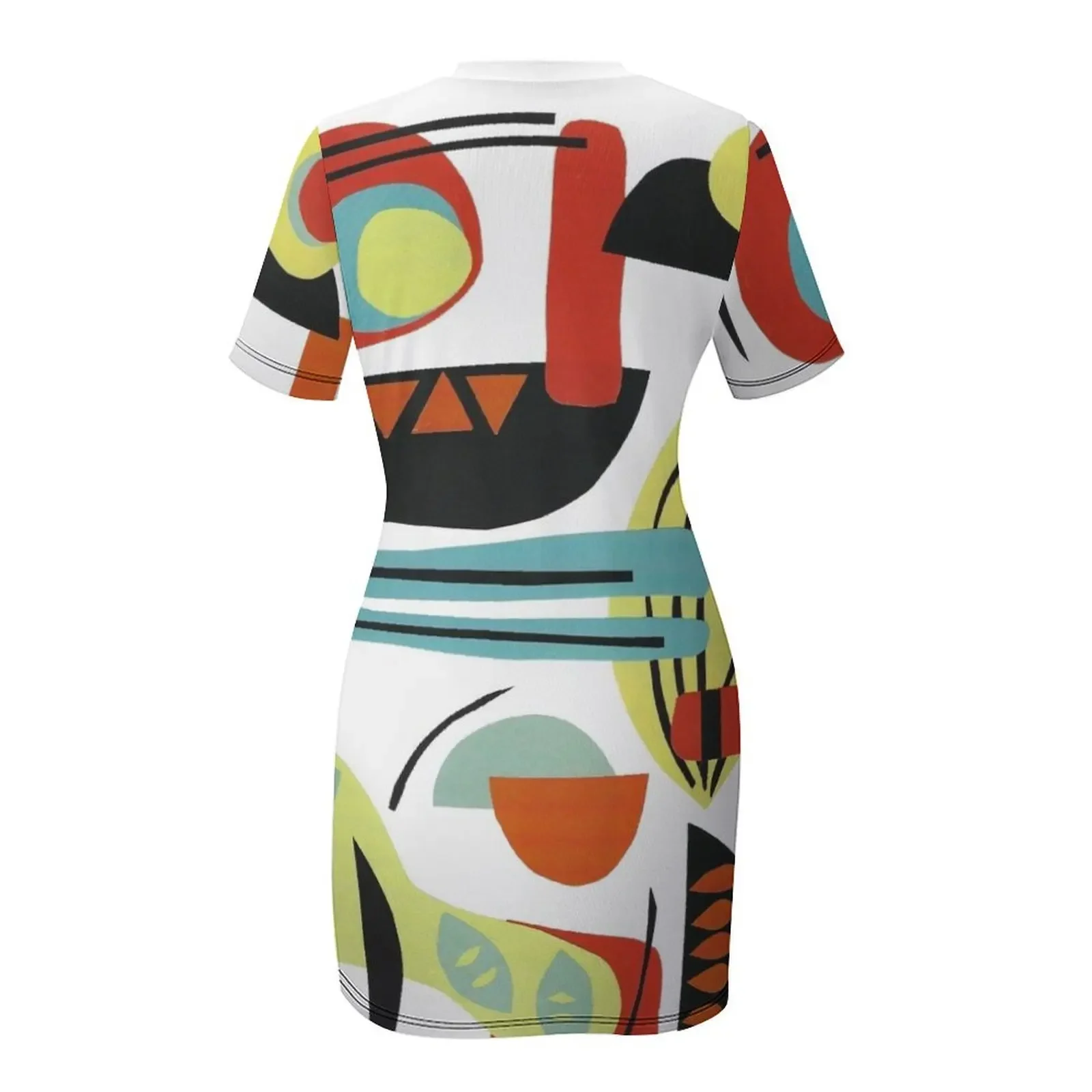 جنون About Mid Mod فستان بأكمام قصيرة المرأة الصيف فستان طويل فستان صيفي للنساء 2025 فساتين امرأة الصيف