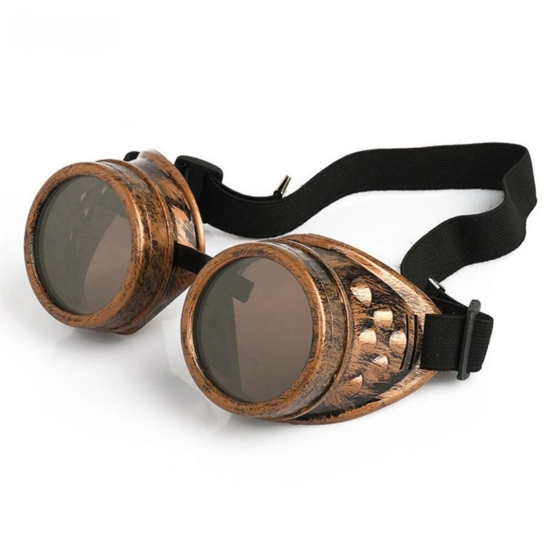 

Cyber Goggles Steampunk Glasses Vintage Retro Welding Punk Gothic Sunglasses Fashion Retro Steampunk Cyber Goggles Glasses