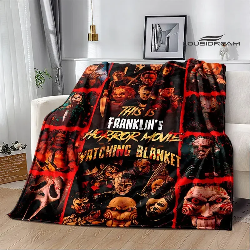 Horror movie Cult of Chucky printing blanket throw blanket thin blanket Warm and beautiful blanket