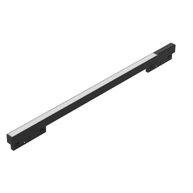 Ultra-thin Magnetic Track Light System DV24V/48V Aluminum Track Mount Chandelier LED Magnetic Track Light, European Design
