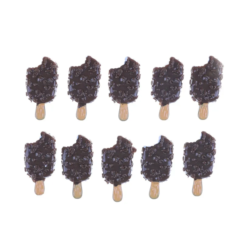 1:12 Dollhouse Chocolate Ice Cream Miniature Cakes Ice Cream Cups Doll Kitchen Accessories Miniature Foods Toys