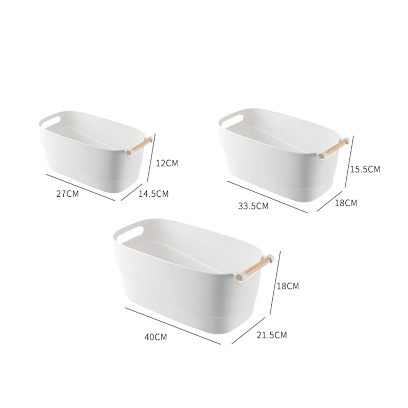 Caja de almacenamiento de artículos diversos de escritorio, cesta de almacenamiento, cocina, sala de estar, aperitivos, juguetes, arreglo de almacenamiento, cesta de almacenamiento