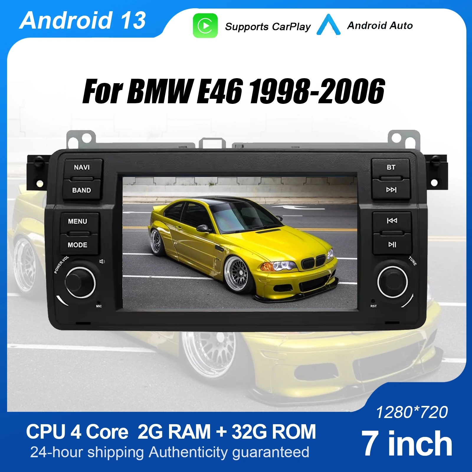 7'Android Car Radio…