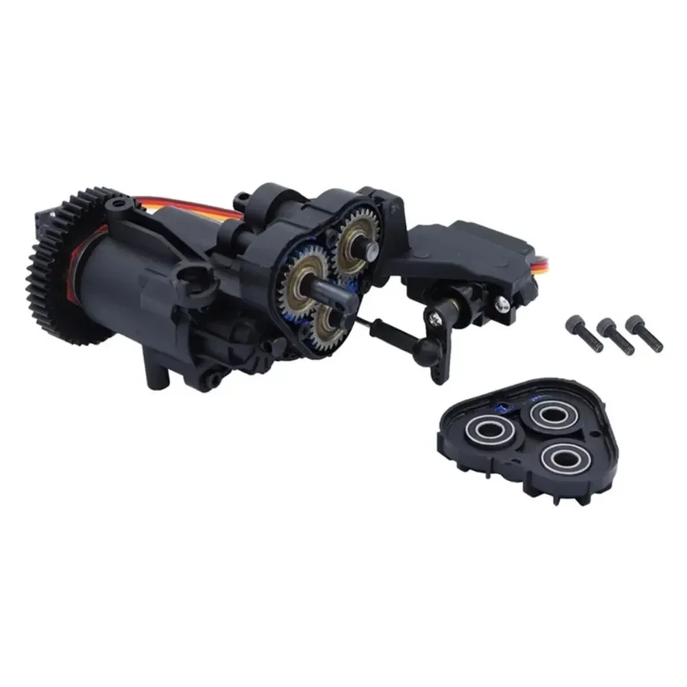 2-speed transmissie versnellingsbak met interne versnellingen en servo voor 1/10 RC Crawler TRXS TRX4 TRX6 upgrade-onderdelen