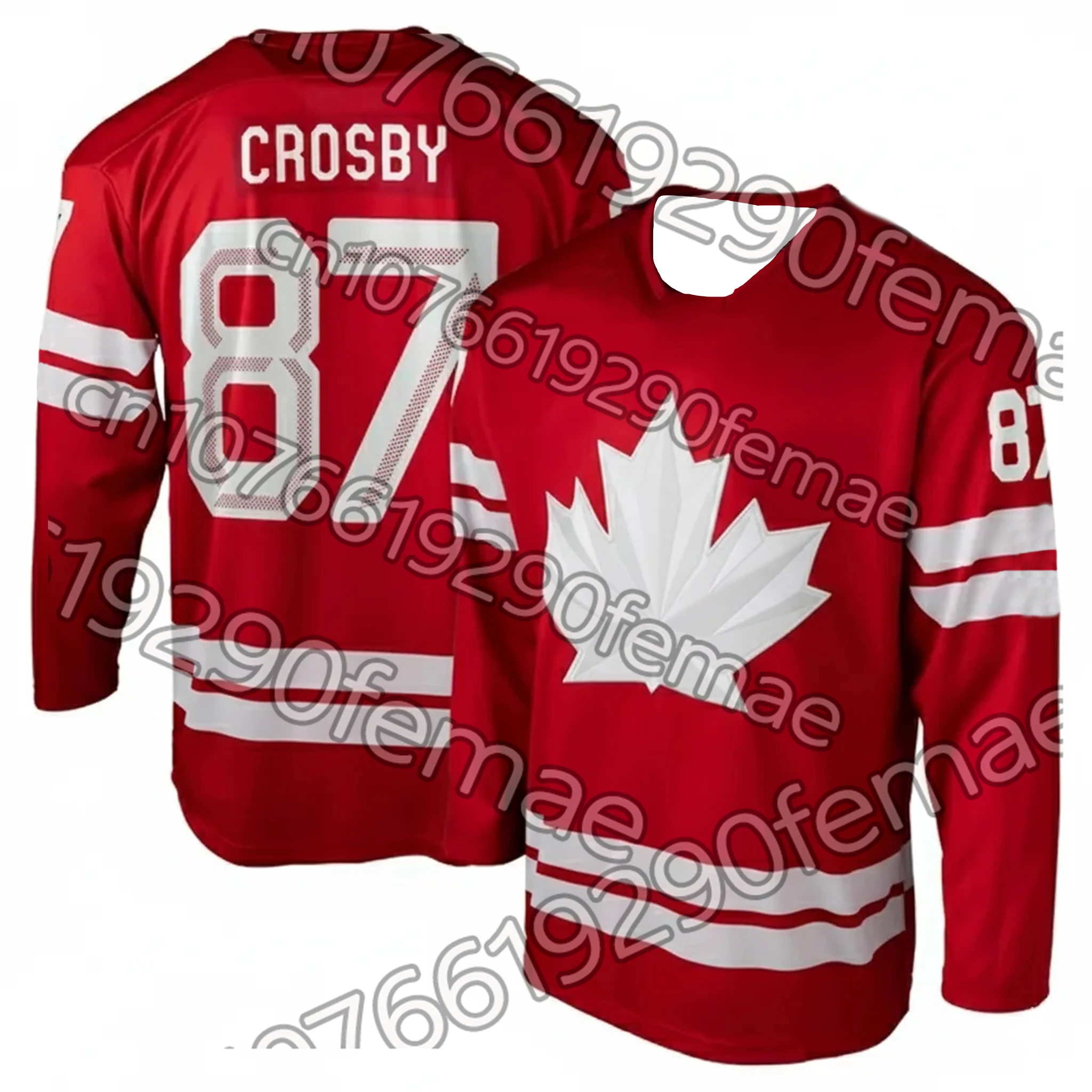 

Новая мужская хоккейная футболка с длинным рукавом 2026 года в стиле Canada McDavid&MacKinnon, повседневная спортивная одежда для дома и активного отдыха, для мотоциклистов