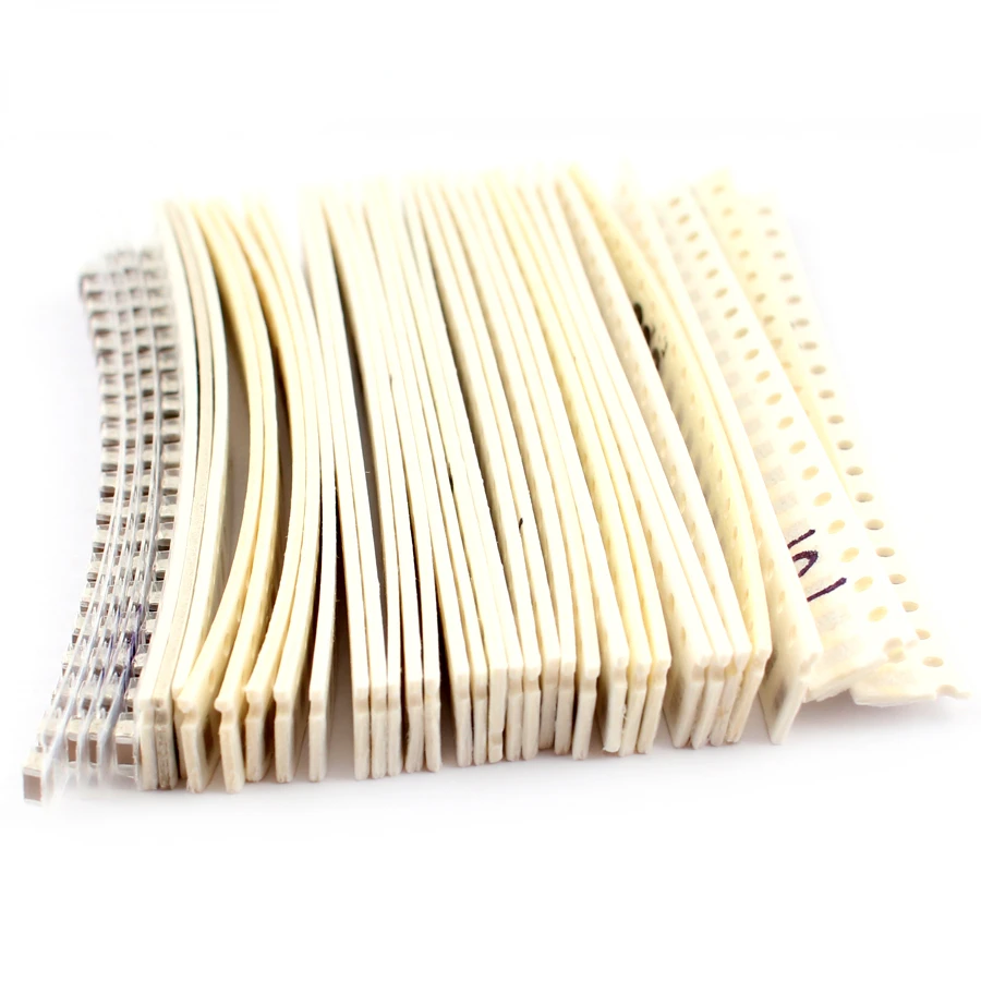 1206 SMD Ceramic Capacitor set 1pF-10uF 36Values *20pcs capacitors assortment kit 22PF 47PF 22NF capacitance sample package