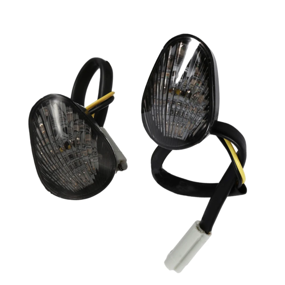

1 Pair For Yamaha YZF R1/R6/R6s 12 V DC Amber LED Turn Signal Light Indicator Lamp Flush Mount High Quality