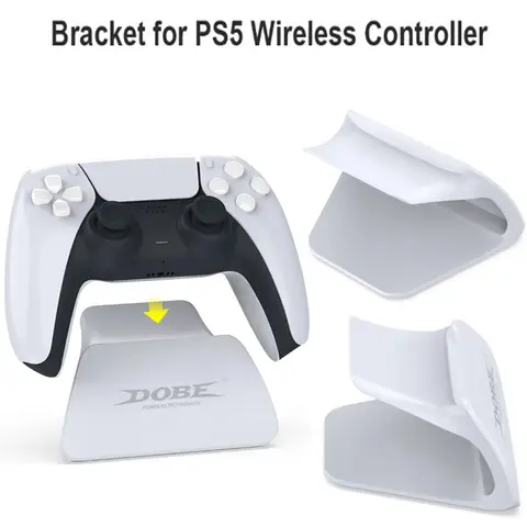PS5 무선 컨트롤러 디스플레이 랙 홀더 용 새 게임 패드 데스크탑 스탠드 브래킷 Sony PlayStation 5 용 게임 액세서리