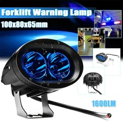 20W Oval Forklift Lamp LED Blue Spotlight 10-48V DC Safety Working Light Forklift Warning Lamp