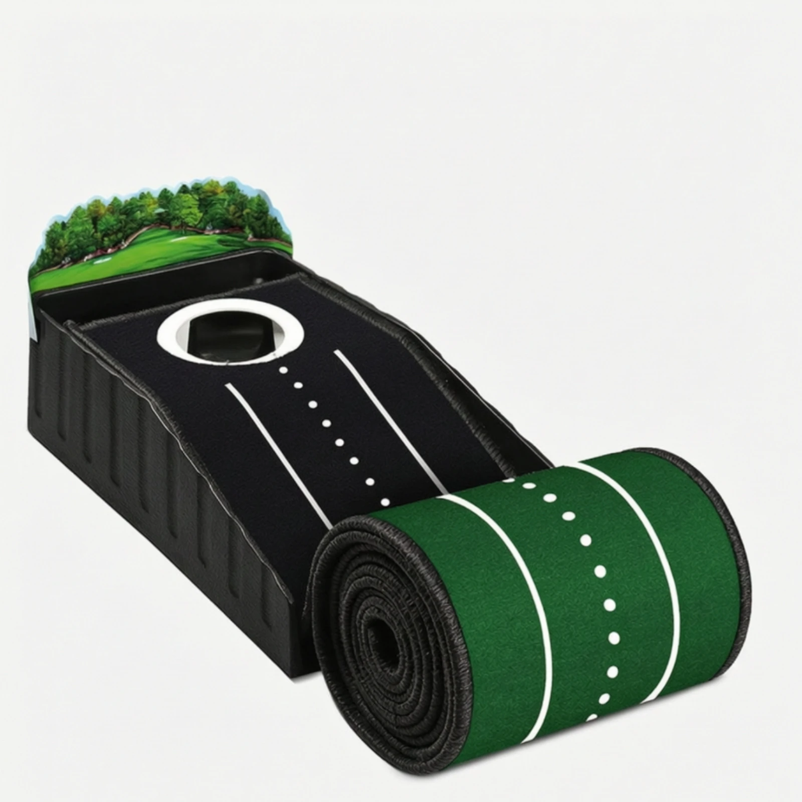 alfombrilla-de-practica-de-golf-3d-compacta-con-indicadores-de-distancia-y-sistema-de-devolucion-de-la-pelota-para-uso-en-interiores-y-exteriores-ideal-para-golfistas-hogares-y-oficinas