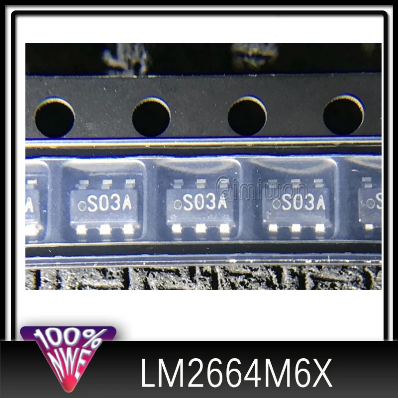 Free Shipping 50pcs LM2664 LM2664M6X S03A SOT23-6