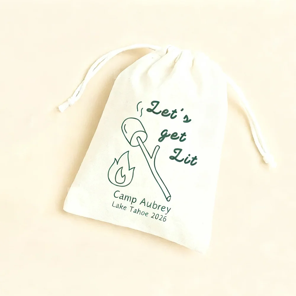Personalized 4Pcs Let's Get Lit Bachelorette Party Hangover Recovery Kit Bags Wedding Preparations Camp Bach Bridesmaid Gift Bag