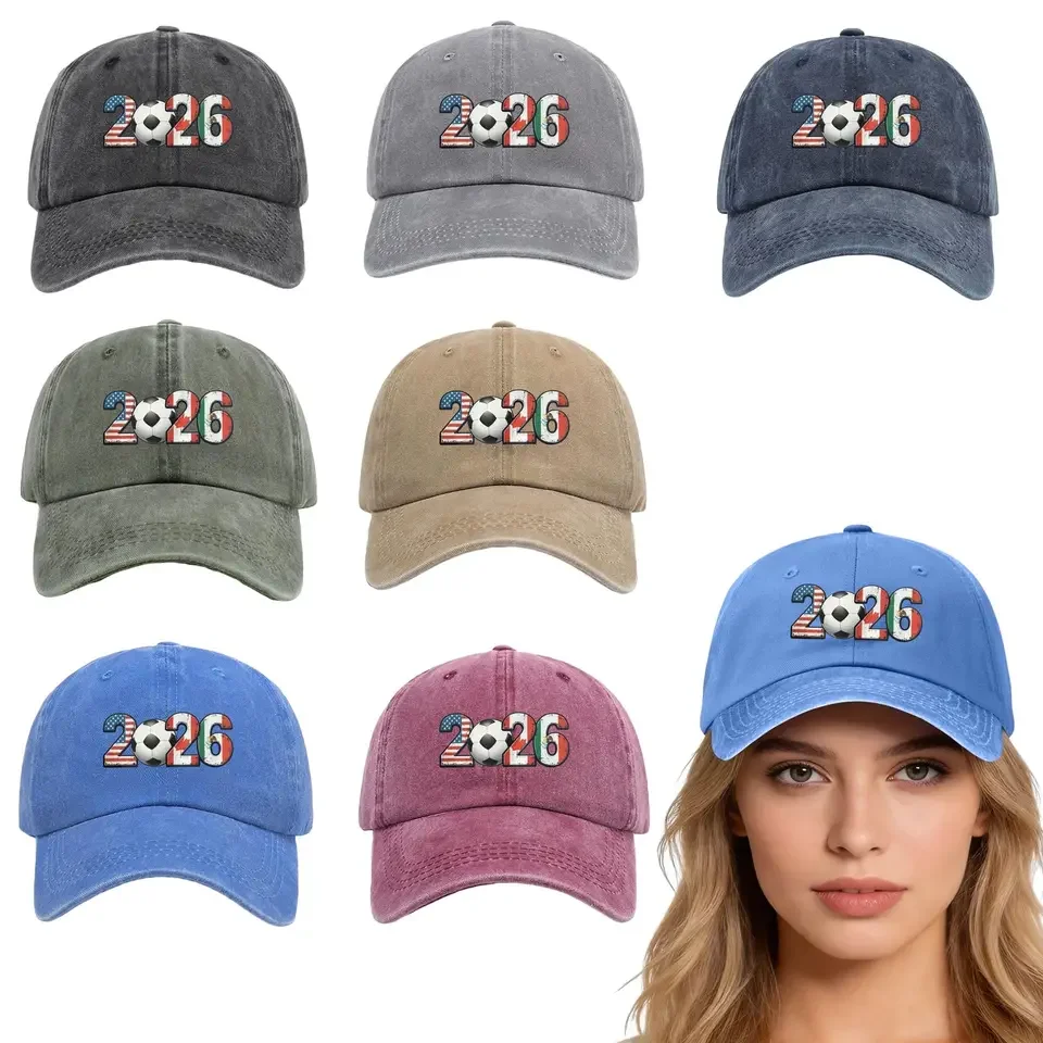 Cup26 Hats Usa Canada Mexico 2026 Ho St Country Soccer Football Supporters Cap One Size Baseball Cap Under 5 Gorras Hombre
