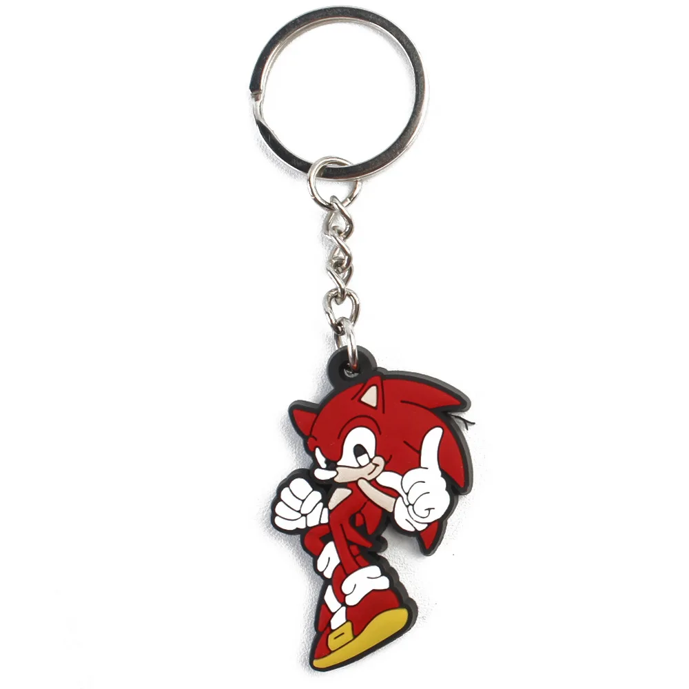 Sonic The Hedgehog anime thema sleutelhangers, stripfiguren, modellen, rugzak sleutelhangers, kerstcadeaus, verjaardagscadeaus