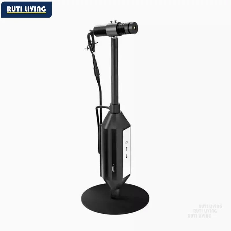Portable training assist with adjustable green laser, rechargeable billiard laser aiming system - with precise targeting
