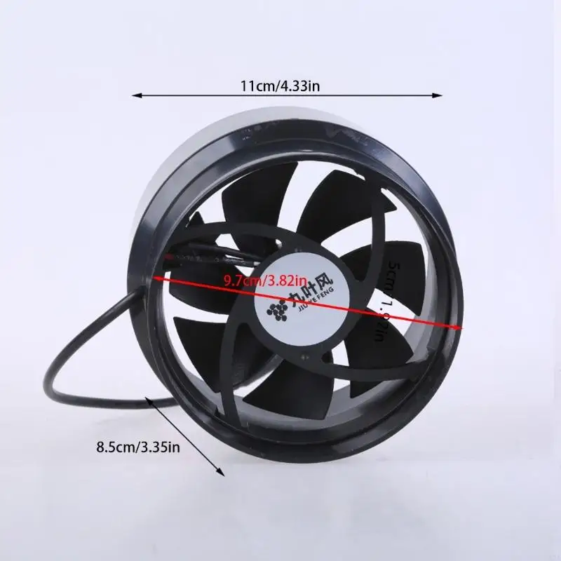 517A مروحة هادئة 12V Ventilator مروحة 4inch تنفيس هواء مستخرج الهواء للحمام المطبخ 4 بوصة سقف سقف سقف مروحة العادم
