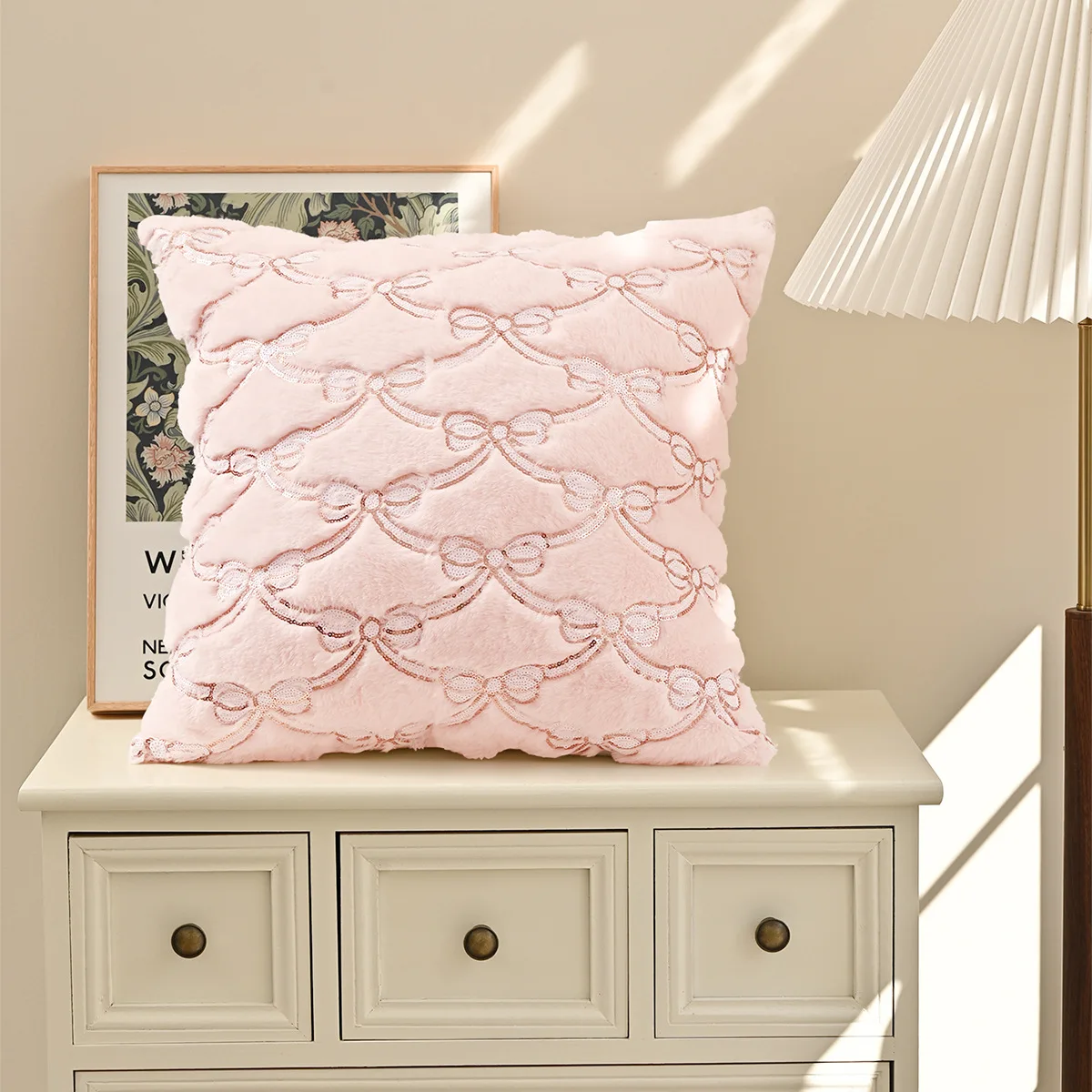 Home Decor Polyester Throw Pillow Cover Soft Solid Color 40*40cm Square Pillow Case for Couch Sofa Decorative Pillows 2025
