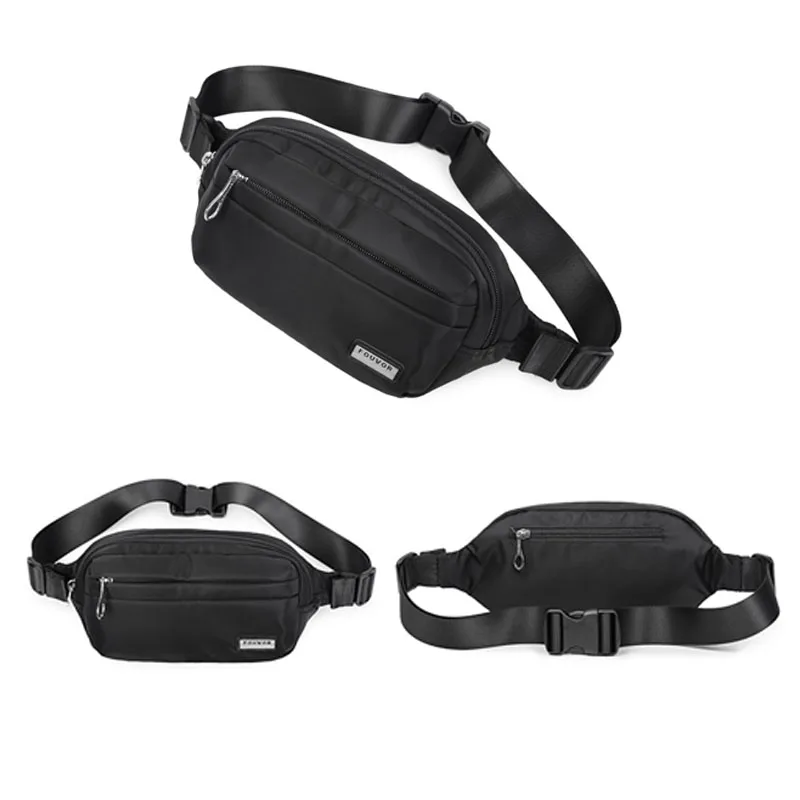 Fouvor Women\'s Bags 2025 Fashion High Quality Waist Pack Outdoor Sport Running Nylon Chest Bags Waterproof Fanny Packs 2800-23