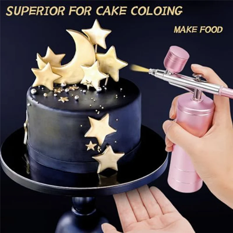 A96K-Airbrush KIT Portable Airbrush Automatically Handles Model Painting, Nails, Makeup A