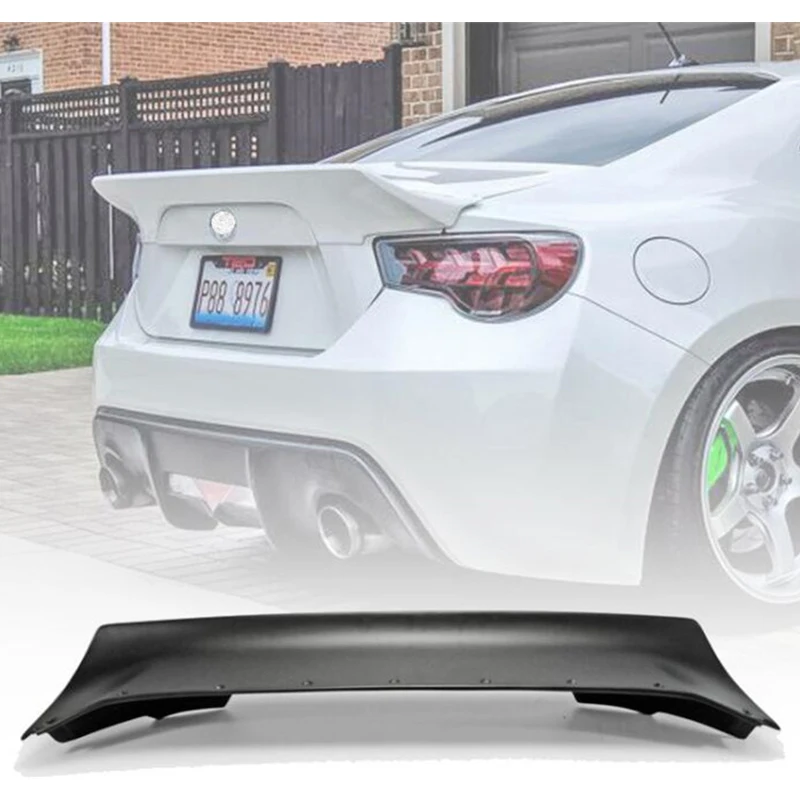 For Real Carbon Fiber Spoiler WING Toyota 86 GT86 Subaru BRZ CAR Trunk Rear Lip Tail Refit Accessories Diffuser 2012-2017 Year