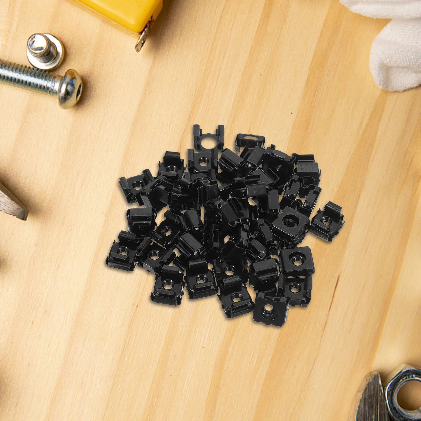 100Pcs M4 Iron Cage…