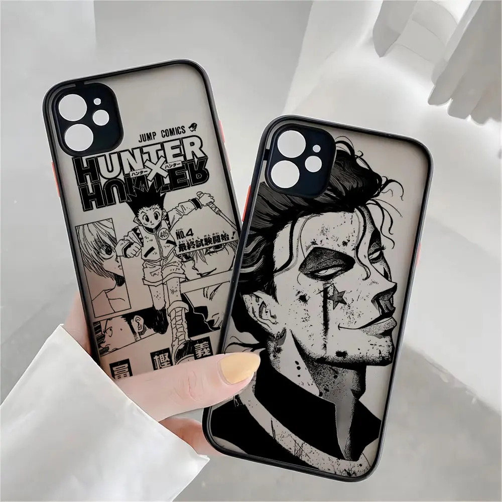 Anime New Hunter x Hunter Phone Case For Xiaomi Redmi Note 14 13 12 12S 11S 10S 9T 9S 8 7 Pro Plus 4G 5G Matte Clear Back Cover - view 3