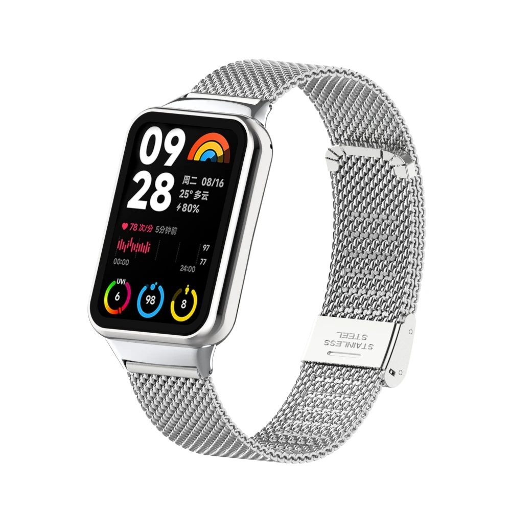 Watch Strap For Xiaomi Samrt Band 8 Pro Metal Bracelets For Xiaomi Mi Band 9 Pro Watchband For Redmi Watch 4 Wristband Correas