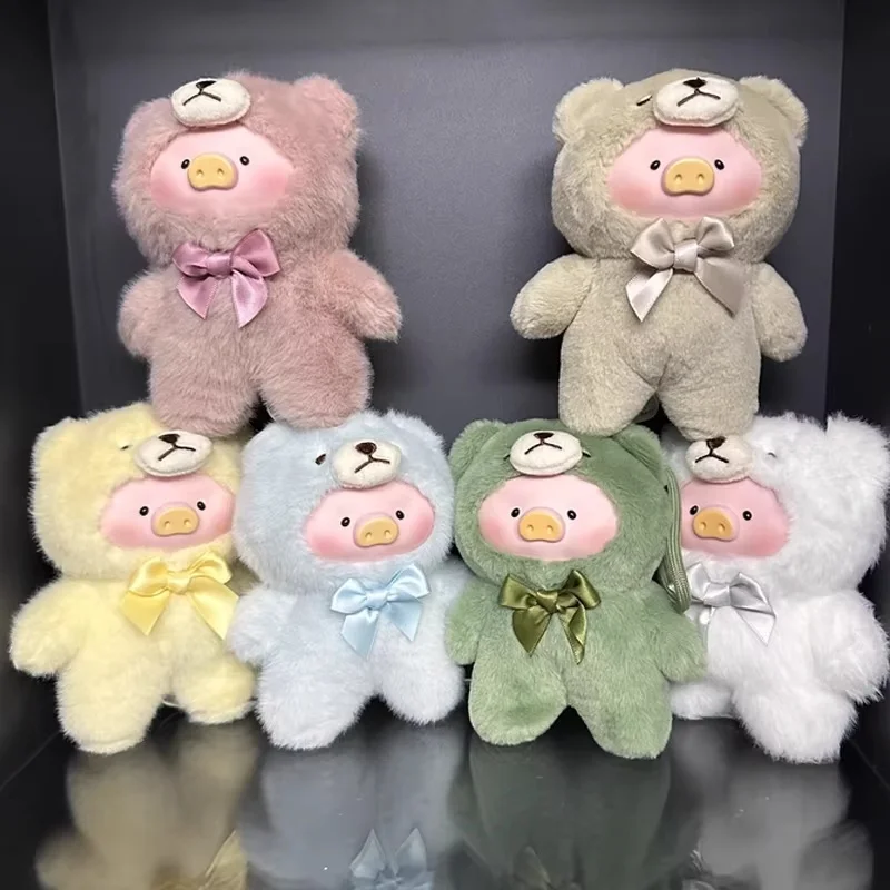 Oryginalne pudełko z niespodzianką Lulu Pig Retro Teddy Series Mystery Box Postacie z anime Winylowa twarz Lalka Wisiorek Kawaii Zabawka Prezent dla dzieci