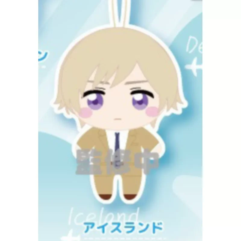 8cm Hetalia Axis Powers Mini Plush Doll Berwald Oxenstierna Sweden Denmark Norway Iceland Finland Stuffed Toy For Anime Fans