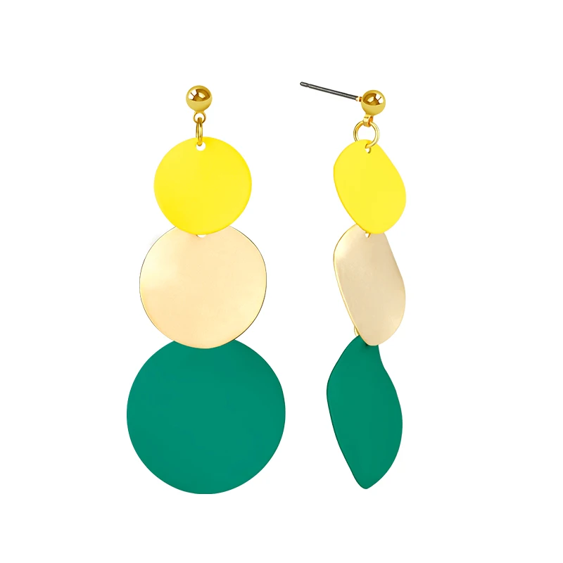 

Ladies exaggerated large earrings, fashionable temperament fashionable personality earrings