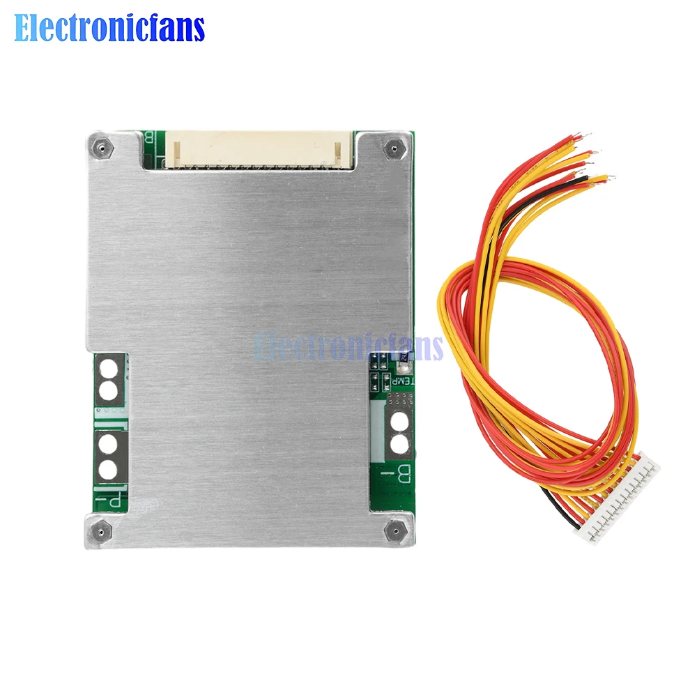 13S 48V 50A60A Li-ion Battery Protection Board Split Rechargeable EV Battery Protection Board with Equalizer