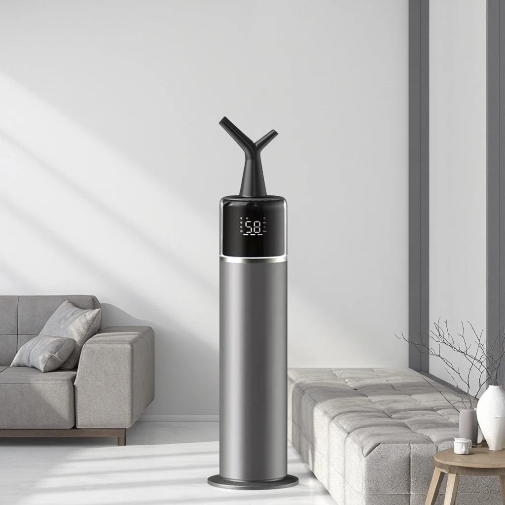 

13L Capacity Electric Cool Mist Humidifier for Bedroom Standing Design with 1-Year Warranty-for Hotels and Households