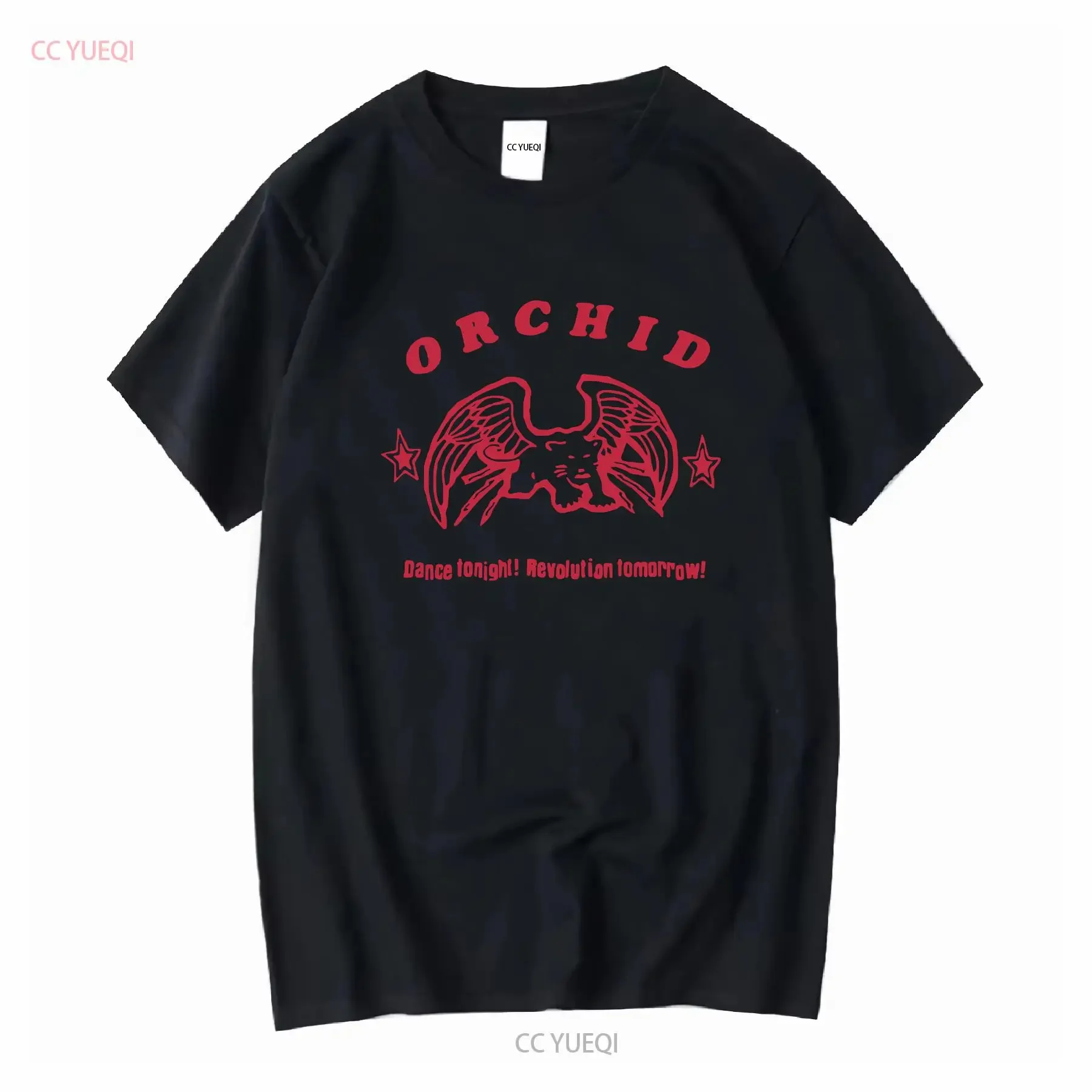 Футболка Orchid Dance Tonight Screamo Punk Music Ampere Jeromes Dream Raein Y058, винтажная стираная слегка растянутая графика